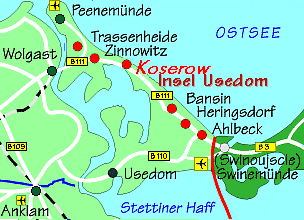 Koserow -auf Usedom - Ostsee - Bernsteinbaeder